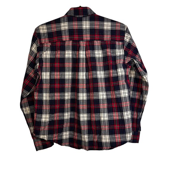 Cruel Girl Womens Plaid Button-Up Shirt Size S Red Blue White Casual Western - Picture 3 of 9